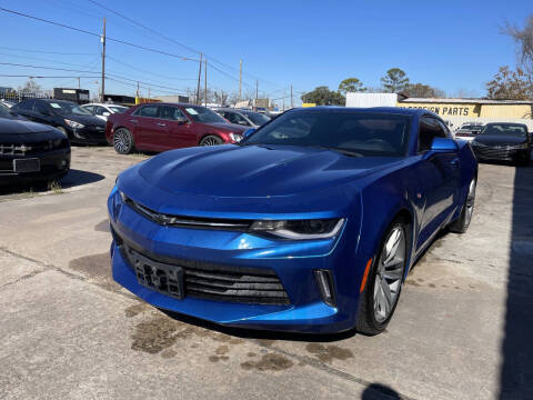 2018 Chevrolet Camaro for sale at Sam's Auto Sales in Houston TX