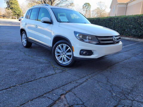 2015 Volkswagen Tiguan for sale at CORTEZ AUTO SALES INC in Marietta GA