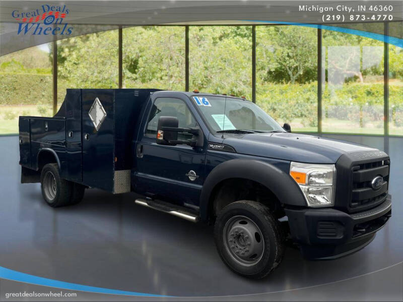 2016 Ford F-450 Super Duty for sale at GREAT DEALS ON WHEELS in Michigan City IN