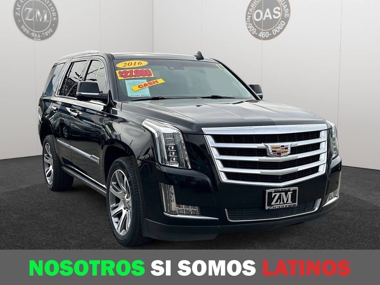 2016 Cadillac Escalade for sale at Zacatlan Motors in Ontario, CA