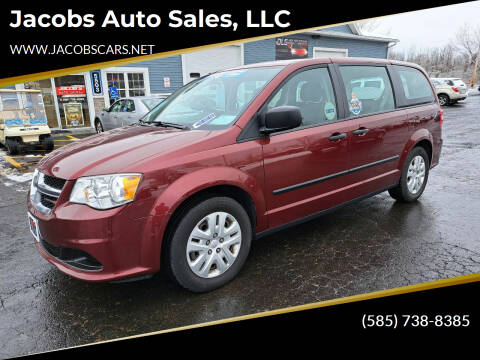 2016 Dodge Grand Caravan for sale at Jacobs Auto Sales, LLC in Spencerport NY