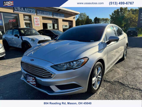 2018 Ford Fusion for sale at USA Auto Sales & Services, LLC in Mason OH