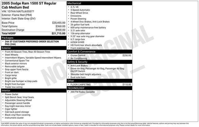 2005 Dodge Ram 1500