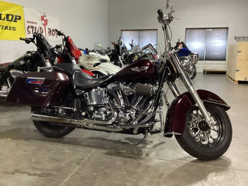 2005 Harley-Davidson&#174; FLSTN - Softail&#174; Deluxe for sale at Road Track and Trail in Big Bend WI