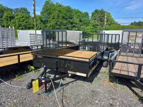 2025 Belmont 6x14 5K  Solid Side Flatbed