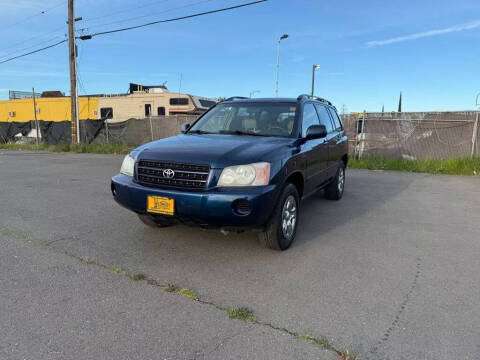 2002 Toyota Highlander for sale at ULTIMATE MOTORS in Sacramento CA