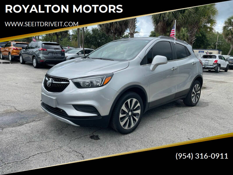 2021 Buick Encore for sale at ROYALTON MOTORS in Plantation FL