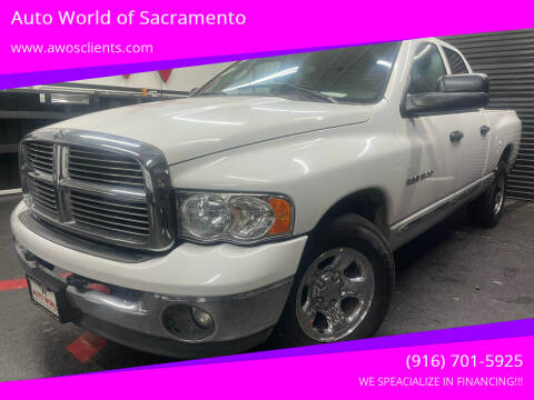 2004 Dodge Ram 1500 for sale at Auto World of Sacramento - Elder Creek location in Sacramento CA