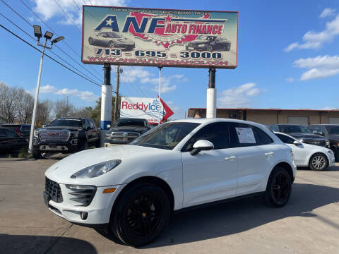 2016 Porsche Macan for sale at ANF AUTO FINANCE in Houston TX