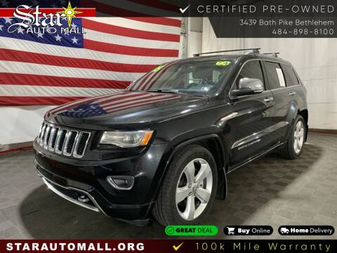 2015 Jeep Grand Cherokee for sale at STAR AUTO MALL 512 in Bethlehem PA