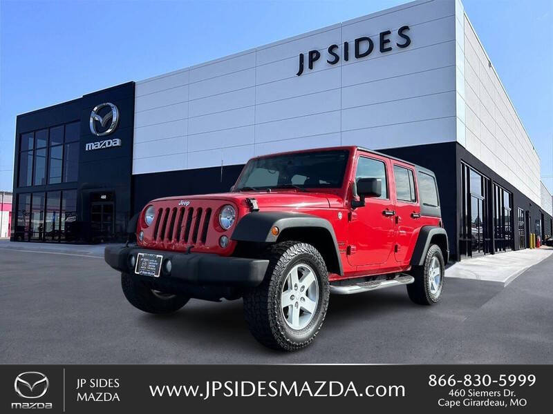 2015 Jeep Wrangler Unlimited for sale at JP Sides Mazda in Cape Girardeau MO
