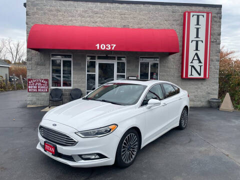 2017 Ford Fusion for sale at Titan Auto Sales LLC in Albany NY