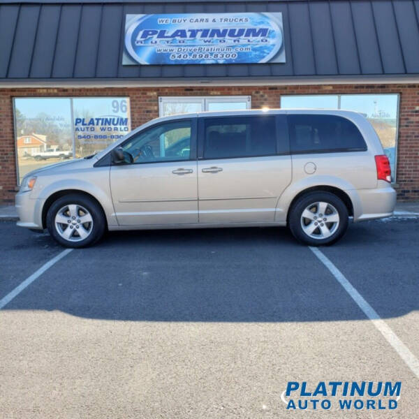 2013 Dodge Grand Caravan for sale at Platinum Auto World in Fredericksburg VA