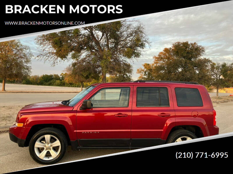 2014 Jeep Patriot for sale at BRACKEN MOTORS in San Antonio TX