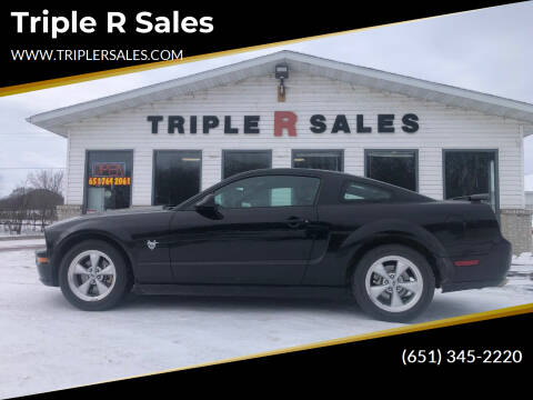 2009 Ford Mustang for sale at Triple R Sales in Lake City MN