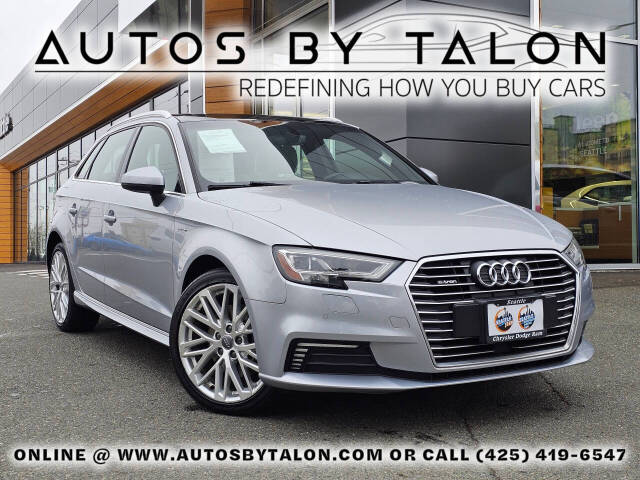 2018 Audi A3 Sportback e-tron for sale at Autos by Talon in Seattle, WA