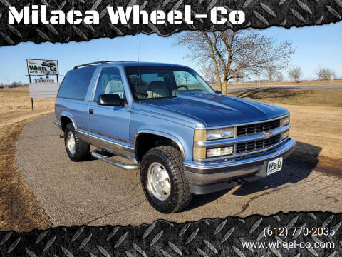 1994 Chevrolet Blazer for sale at Milaca Wheel-Co in Milaca MN