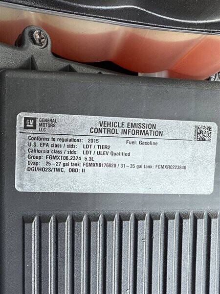 2015 Chevrolet Silverado 1500