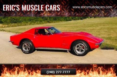 1971 Chevrolet Corvette for sale at Eric's Muscle Cars in Clarksburg MD