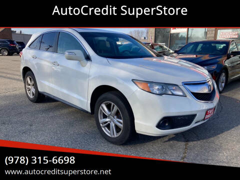 2013 Acura RDX for sale at AutoCredit SuperStore in Lowell MA