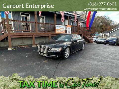 2011 Audi A8 L for sale at Carport Enterprise - County Line Auto Sale in Kansas City KS