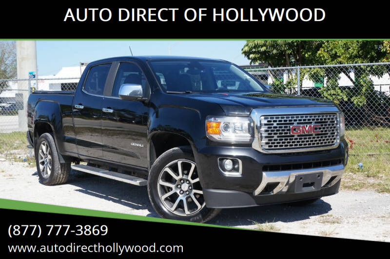 2018 GMC Canyon for sale at AUTO DIRECT OF HOLLYWOOD in Hollywood FL