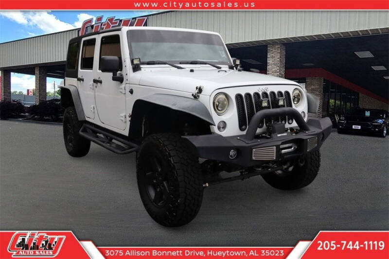 2014 Jeep Wrangler Unlimited for sale at City Auto Sales of Hueytown in Hueytown AL