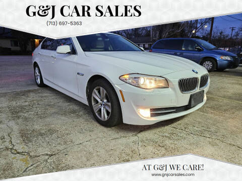 2011 BMW 5 Series for sale at G&J Car Sales in Houston TX