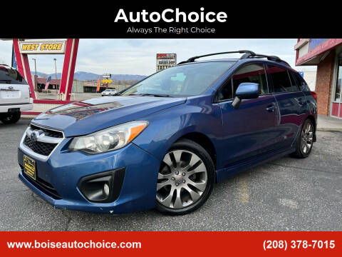 2013 Subaru Impreza for sale at AutoChoice in Boise ID