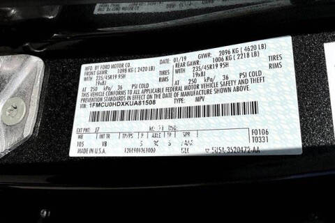 2019 Ford Escape SEL