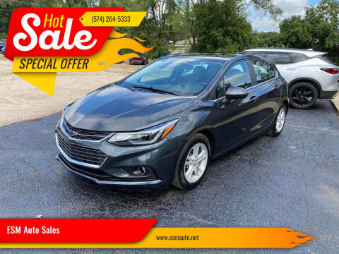 2018 Chevrolet Cruze for sale at ESM Auto Sales in Elkhart IN