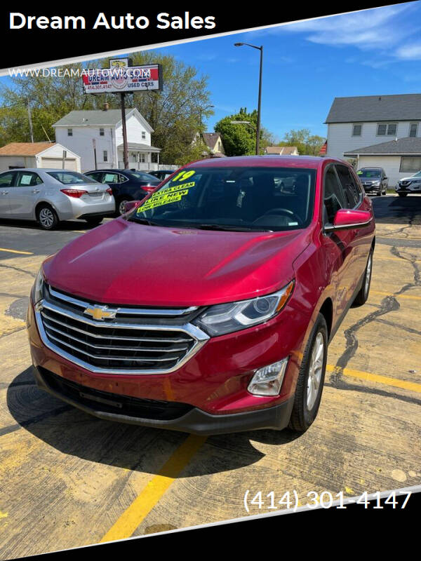 2019 Chevrolet Equinox for sale at Dream Auto Sales in South Milwaukee WI