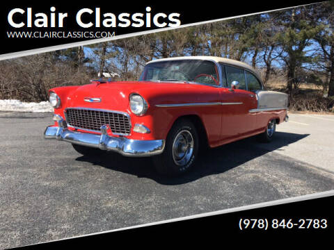 1955 Chevrolet Bel Air for sale at Clair Classics in Westford MA