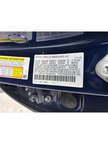 2019 Honda Accord LX