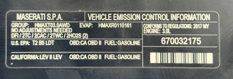 2017 Maserati Levante S