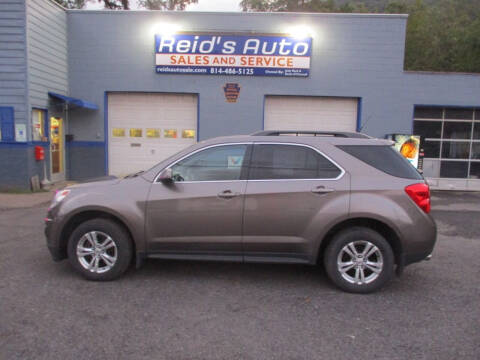 2012 Chevrolet Equinox for sale at Reid's Auto Sales & Service in Emporium PA