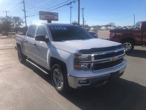 2014 Chevrolet Silverado 1500 for sale at Paul Fulbright Used Cars in Greenville SC