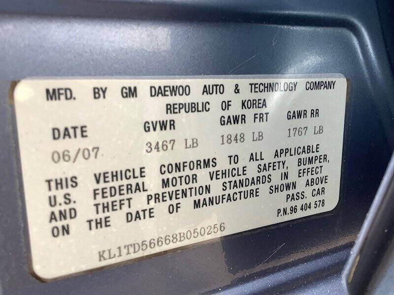 2008 Chevrolet Aveo LS