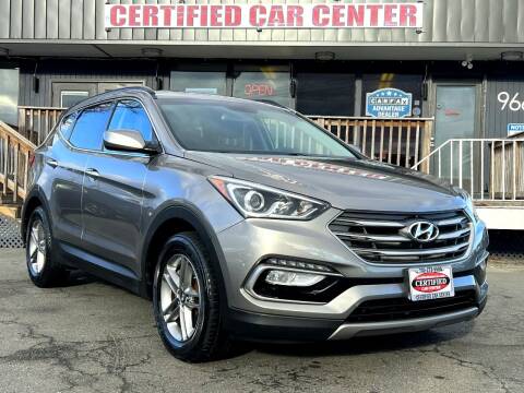 2017 Hyundai Santa Fe Sport for sale at CERTIFIED CAR CENTER in Fairfax VA