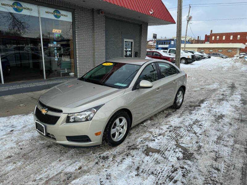 2014 Chevrolet Cruze for sale at Midtown Autoworld LLC in Herkimer NY