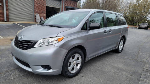 2011 Toyota Sienna for sale at MJ AUTO BROKER in Alpharetta GA