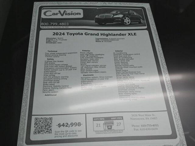 2024 Toyota Grand Highlander XLE