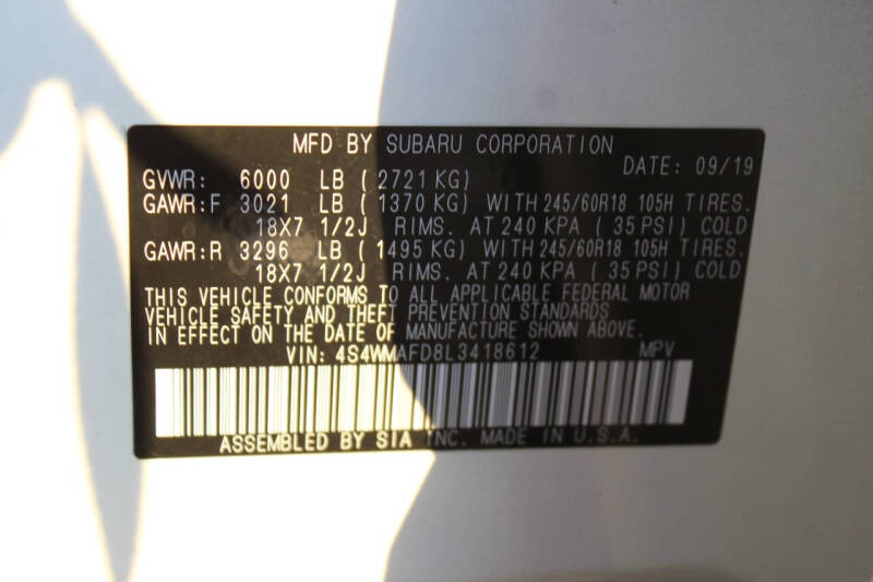 2020 Subaru Ascent Premium 7-Passenger