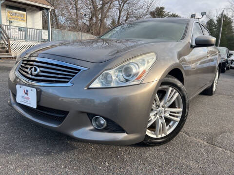 2011 Infiniti G37 Sedan for sale at Mega Motors in West Bridgewater MA