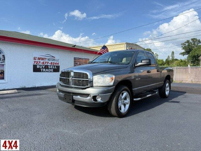 Gray 2008 Dodge Ram 1500 SLT 1