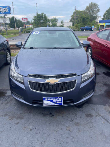 2014 Chevrolet Cruze for sale at Performance Motor Cars in Washington Court House OH