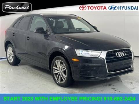 2017 Audi Q3 for sale at PHIL SMITH AUTOMOTIVE GROUP - Pinehurst Toyota Hyundai in Southern Pines NC