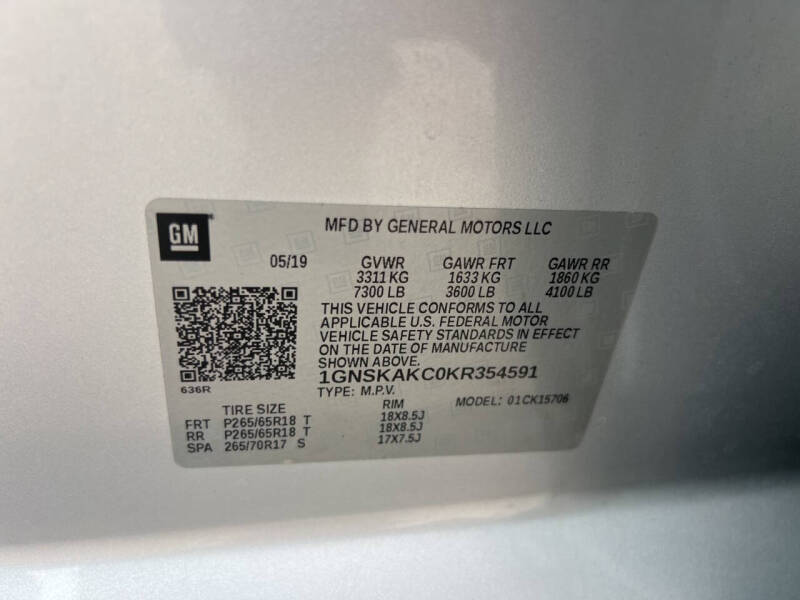 2019 Chevrolet Tahoe LS