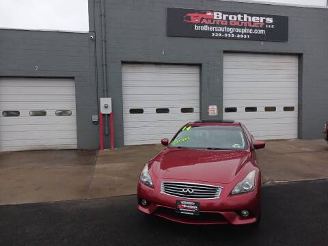 2014 Infiniti Q60 Coupe for sale at Brothers Auto Group - Brothers Auto Outlet in Youngstown OH