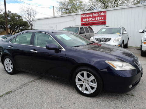 2008 Lexus ES 350 for sale at McKinney Auto Sales in Mckinney TX